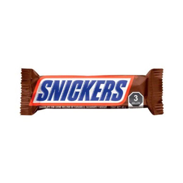 Chocolate tipo americano Snickers 84g
