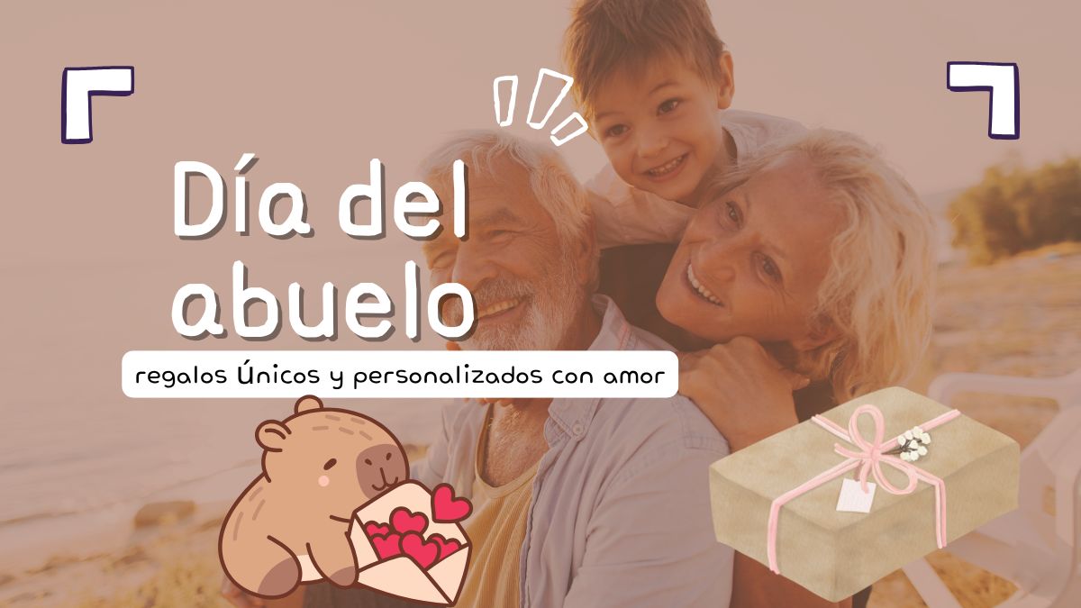 Día del abuelo en México, ideas para regalos únicos y personalizados