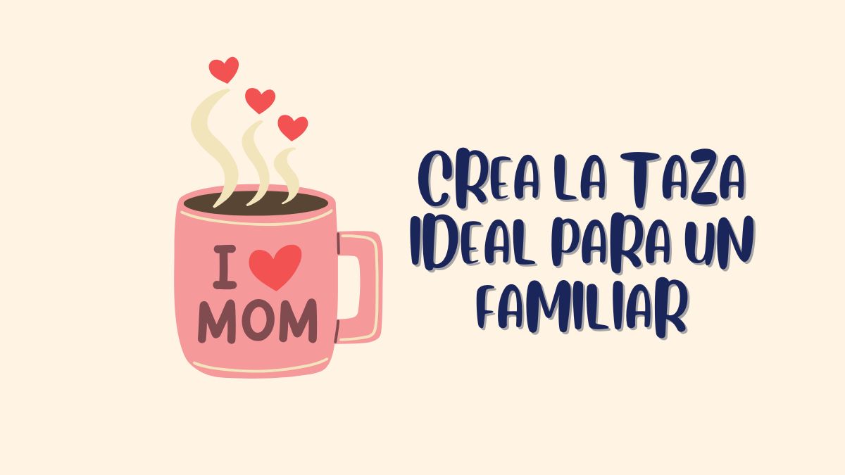 Taza personalizada lista para regalo